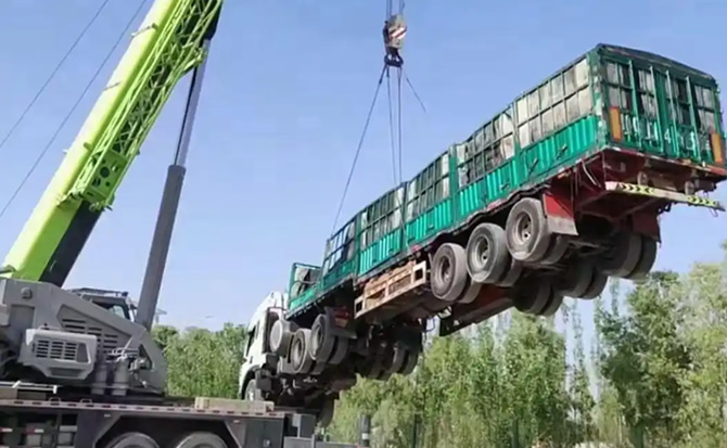 荥阳道路脱困救援案例